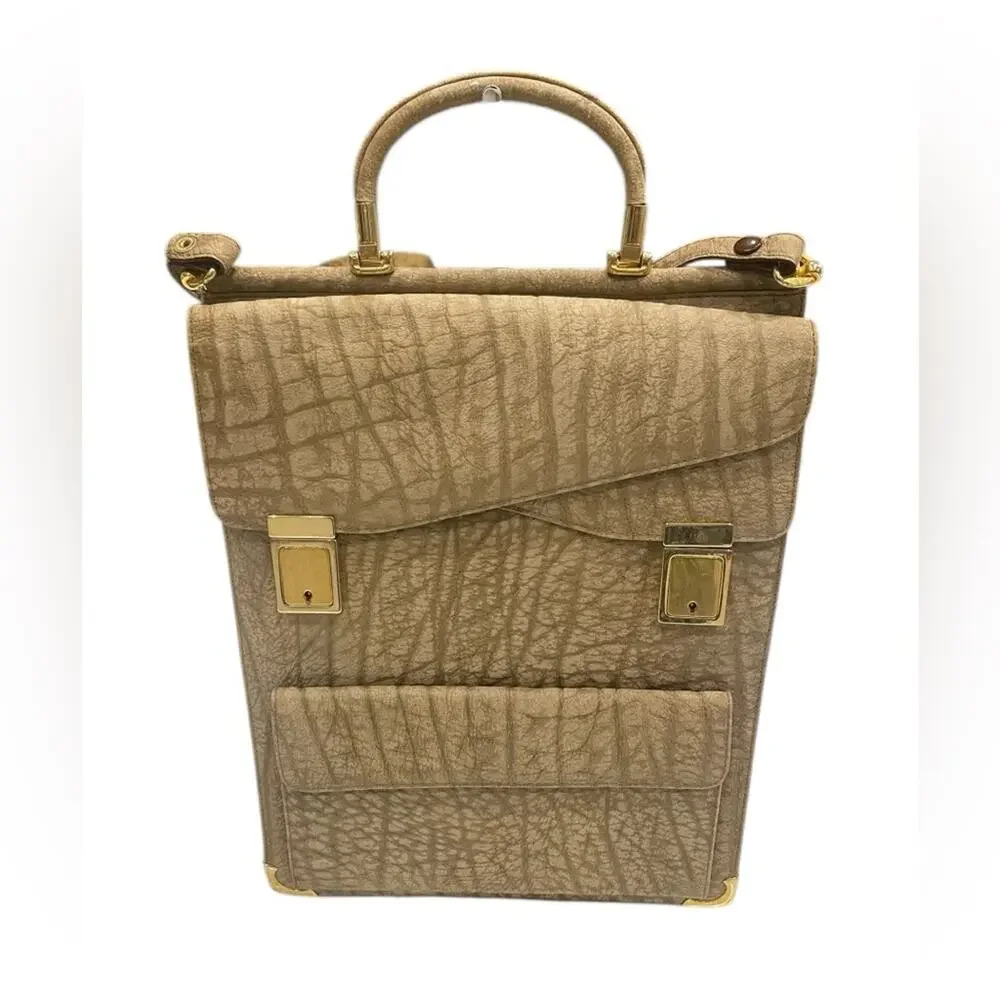 Lorenzi Genuine Buffalo Messenger/Shoulder Unisex Hand Bag
